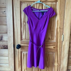 White House Black Market Fuchsia  Dress